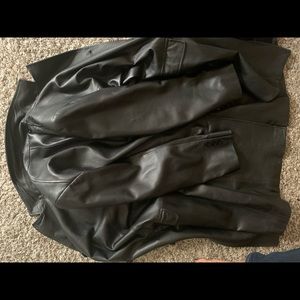 J Percy for Marvin Richards  Vintage Leather Coat